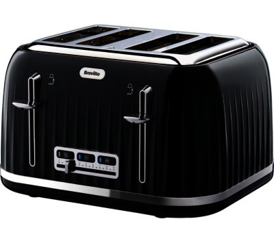BREVILLE Impressions VTT476 4-Slice Toaster - Black